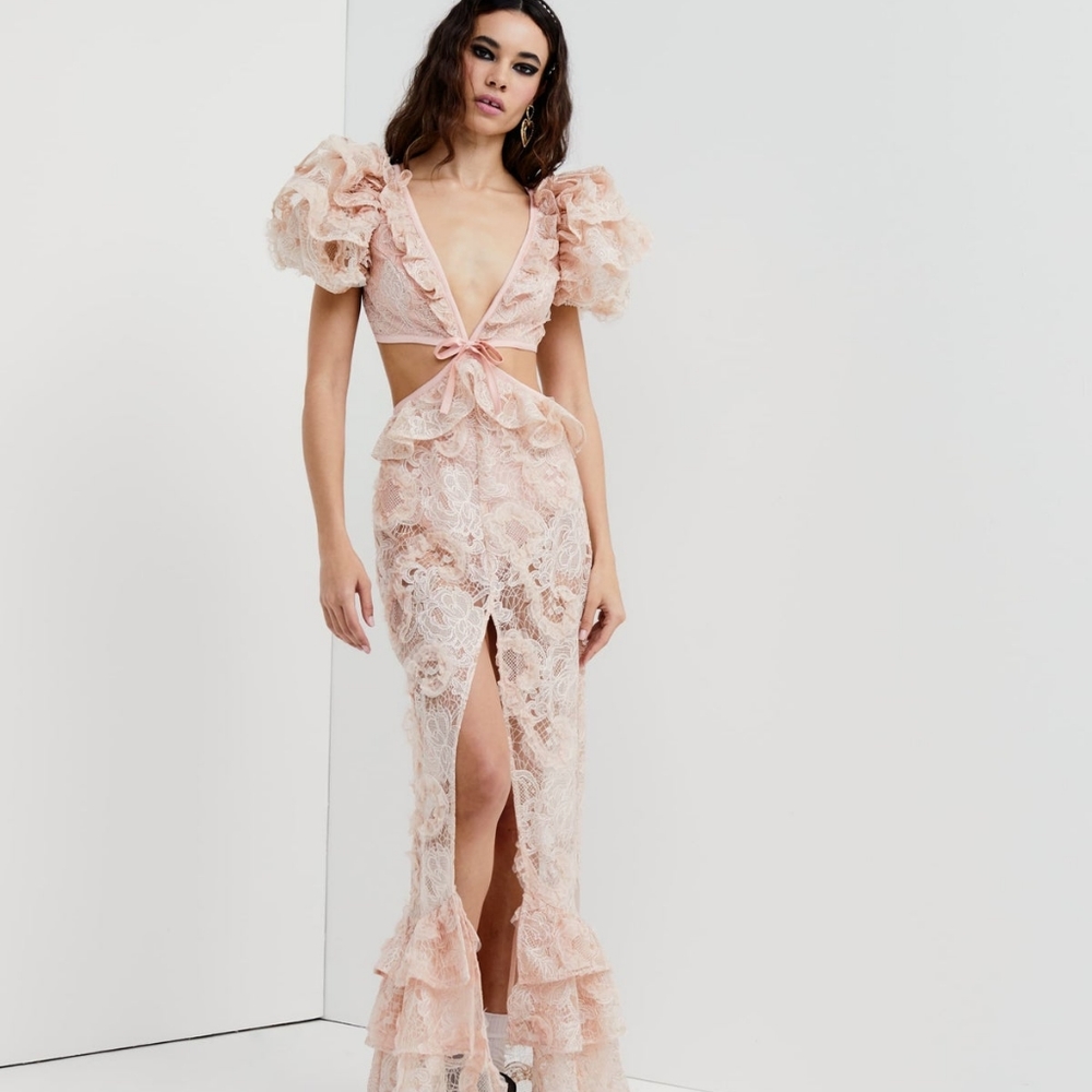 For Love and Lemons Maxi Dress size S
